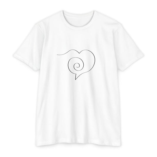 Pale Unisex CVC Jersey T-shirt