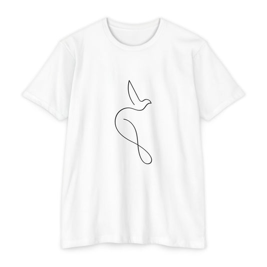 Lanmòu Unisex CVC Jersey T-shirt
