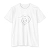 Pale Unisex CVC Jersey T-shirt