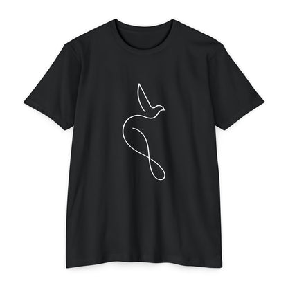Lanmòu Unisex CVC Jersey T-shirt